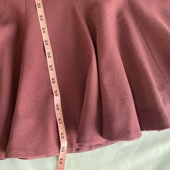 DRESS THE POPULATION Isabelle Orchid Purple Crepe Mermaid Midi Dress XS - Picture 12 of 12